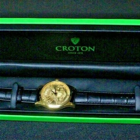 croton 20 gold coin replica watch|CROTON SWISS REPLICA $20 GOLD COIN WRISTWATCH WATCH .